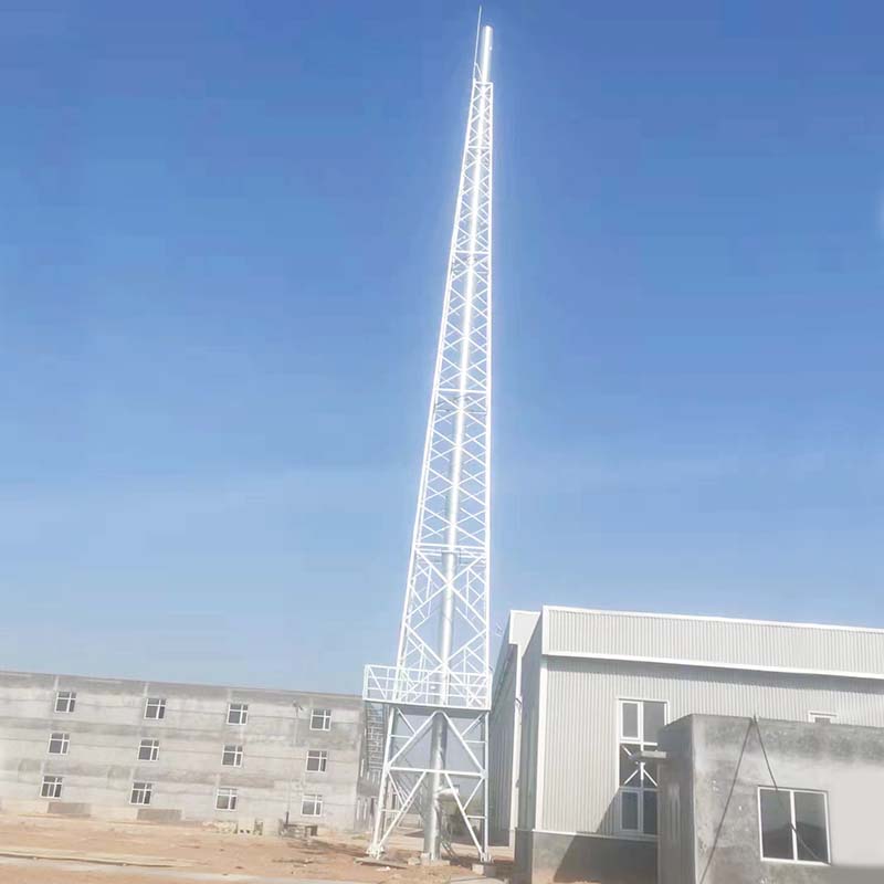 Tour de protection contre la foudre en acier triangulaire galvanisée à chaud GFL